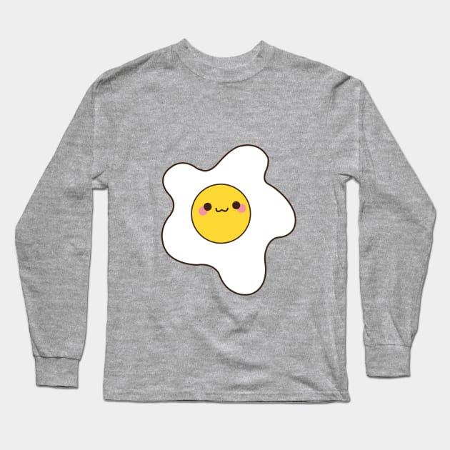 Fried Egg Long Sleeve T-Shirt by mintcorner